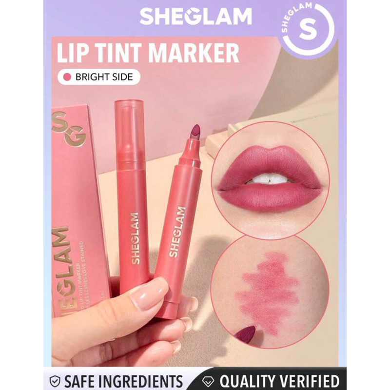 Lip Tint Marker Love Stained ลิปทิ้น หัวปากกา ติดทนทิ้งเสตนสุดๆ สีชัด ทาง่าย เขียนขอบปาก หรือทาเป็นลิปได้