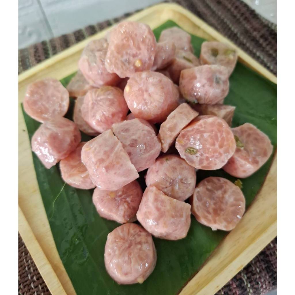 เศษแหนม 500 กรัม หัวท้าย ตัดแต่ง  แหนมดอนเมือง เศษแหนมตัดแต่ง