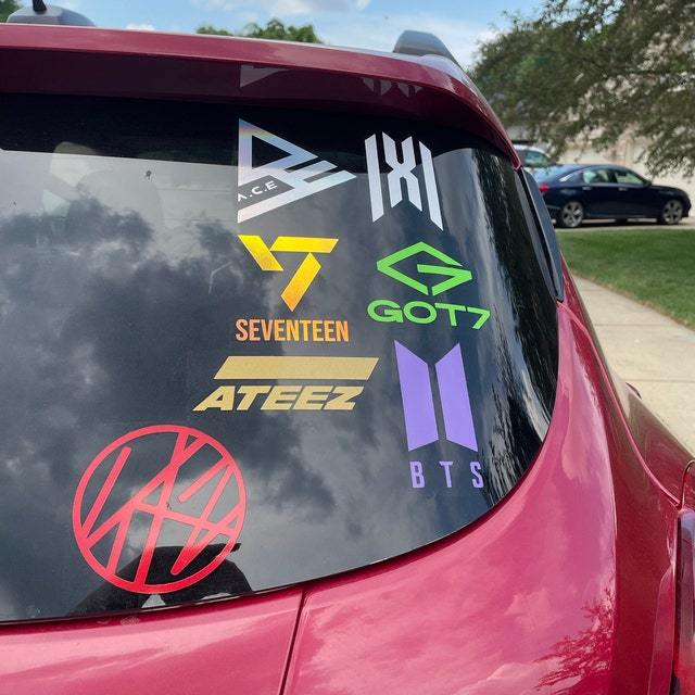 [ส่งภายใน 2 วัน] sticker รวม สติ๊กเกอร์ วง KPOP got7 Riize B T S   P1Harmony  bl4ckplnk, nwjnz, l3se