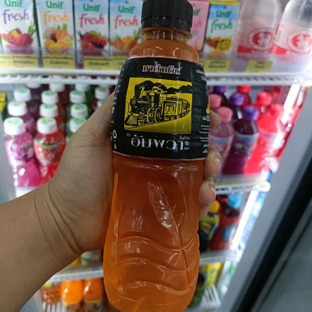 ชาอัมพวา 400มล. เซต 6 ขวด จ้า