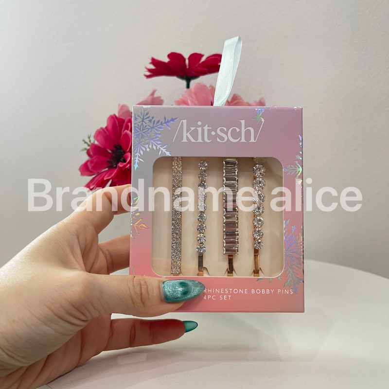 แท้💯 Kitsch creaseless clip & pin กิ๊บติดผม (แบ่งขาย)