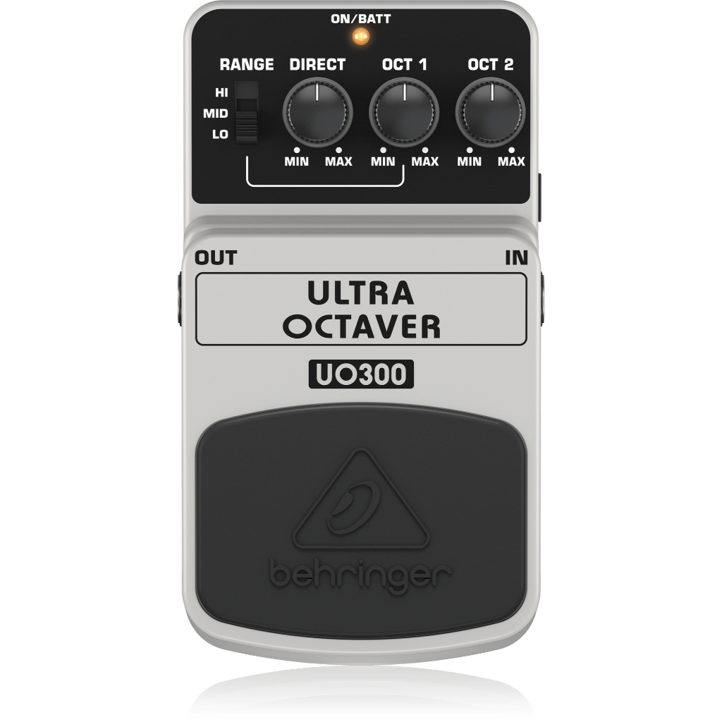เอฟเฟคกีตาร์ไฟฟ้า ULTRA OCTAVER ยี่ห้อ BEHRINGER รุ่น UO-300  3-Mode Octaver Effects Pedal