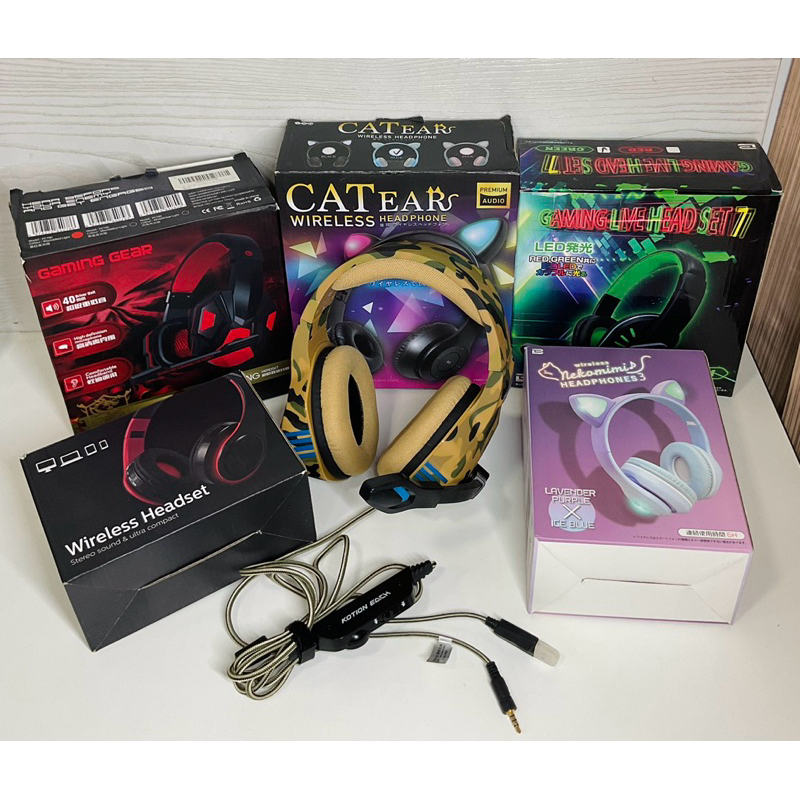 อุปกรณ์เสริม Headset Gamer Gaming gear inear Mouse keyboard gaming หูฟัง เม้าส์ คีย์บอร์ด เล่นเกมส์ USB แจ๊ค3.5mm. MIC