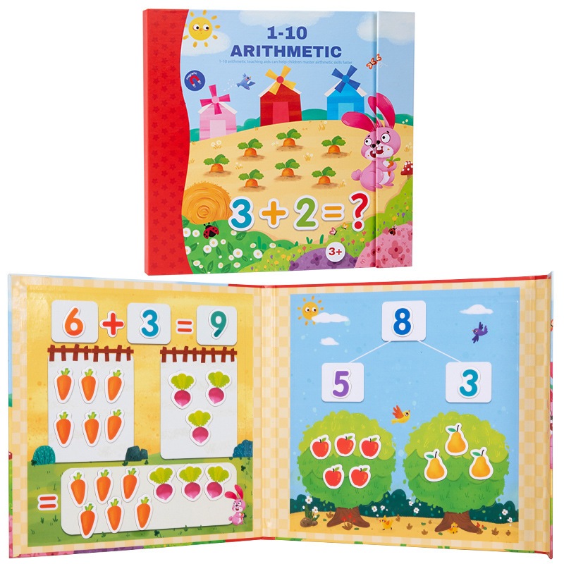 หนังสือสอนเรื่องเวลา & หนังสือกระดานแม่เหล็กเรื่องการแยกจำนวน ราคา ถูกที่สุด ดีลบีเคเค แกลเลอรีภาพที่ 3