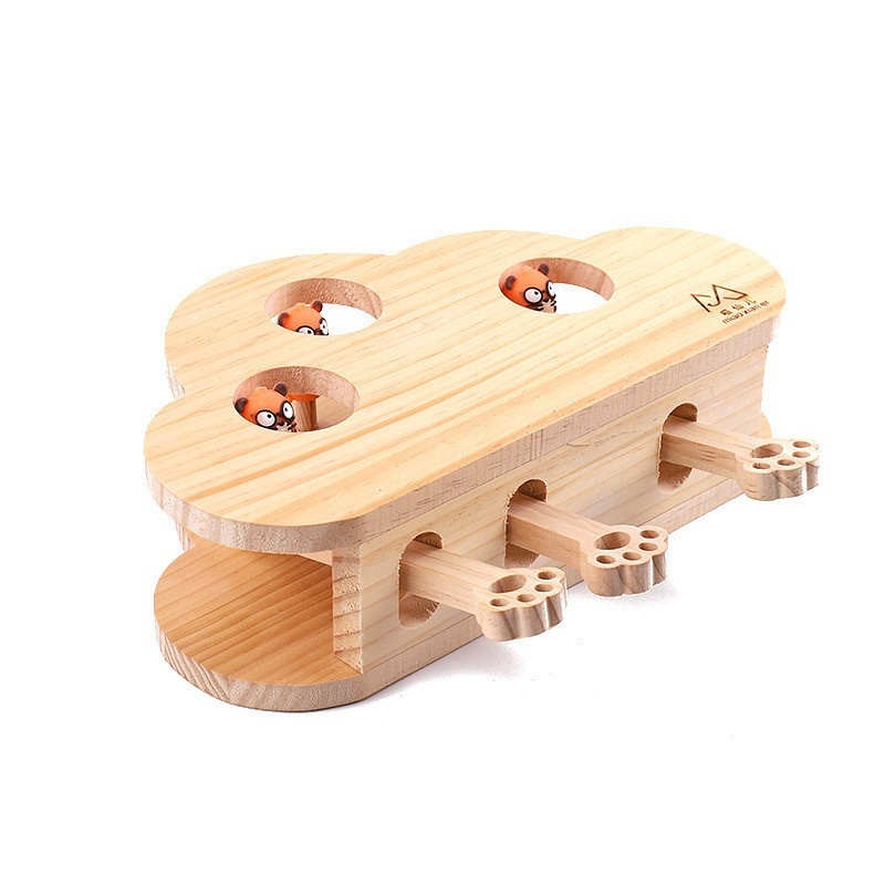 Meow Fairy Whack-A-Mole ของเล่นแมว Cat Scratching Board Nest Claw บด Artifact ลูกฟูก Cat Claw Board