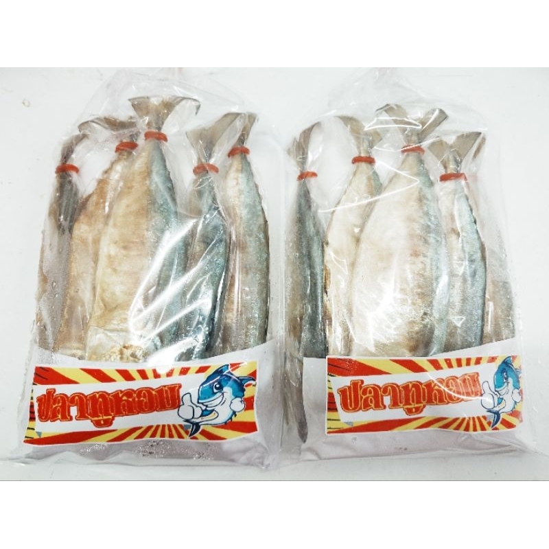 ปลาทูหอมอย่างดี (บรรจุแพคละ5ตัว)อาหารทะเลแห้ง