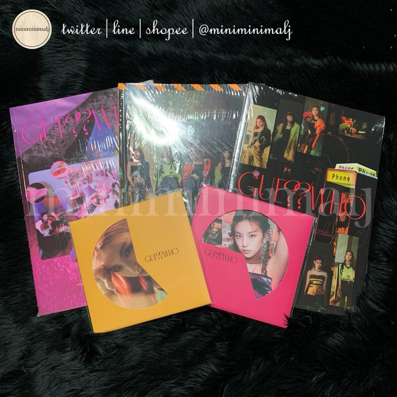 ★พร้อมส่ง★ ITZY - Album [GUESS WHO]🔴