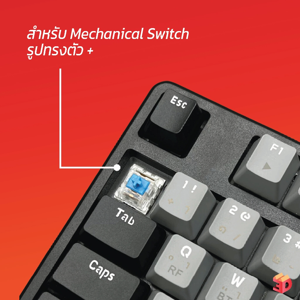 'The Spooky Keycap' Halloween Horror Keycaps ชุดคีย์แคปสยองขวัญ ฮาโลวีน