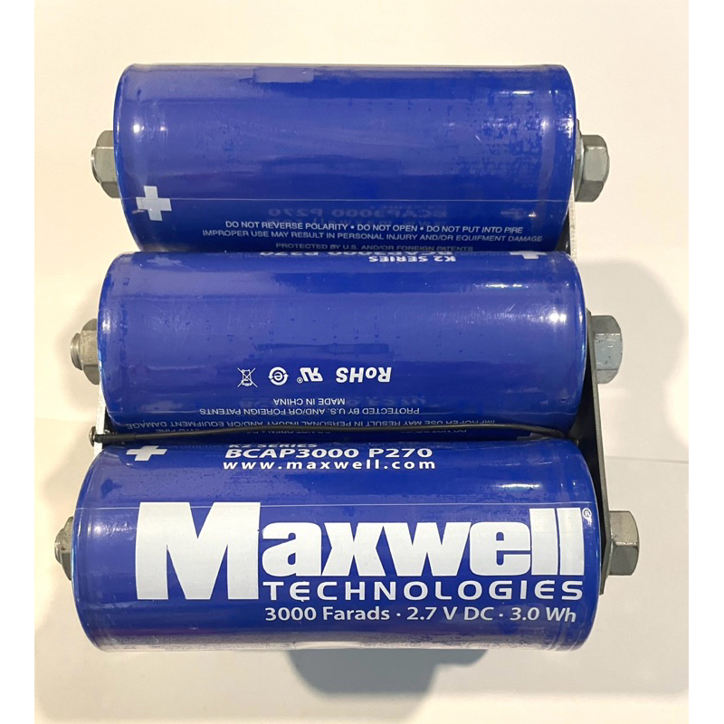 Maxwell Super Capacitor 500 F 16.2 V six pack