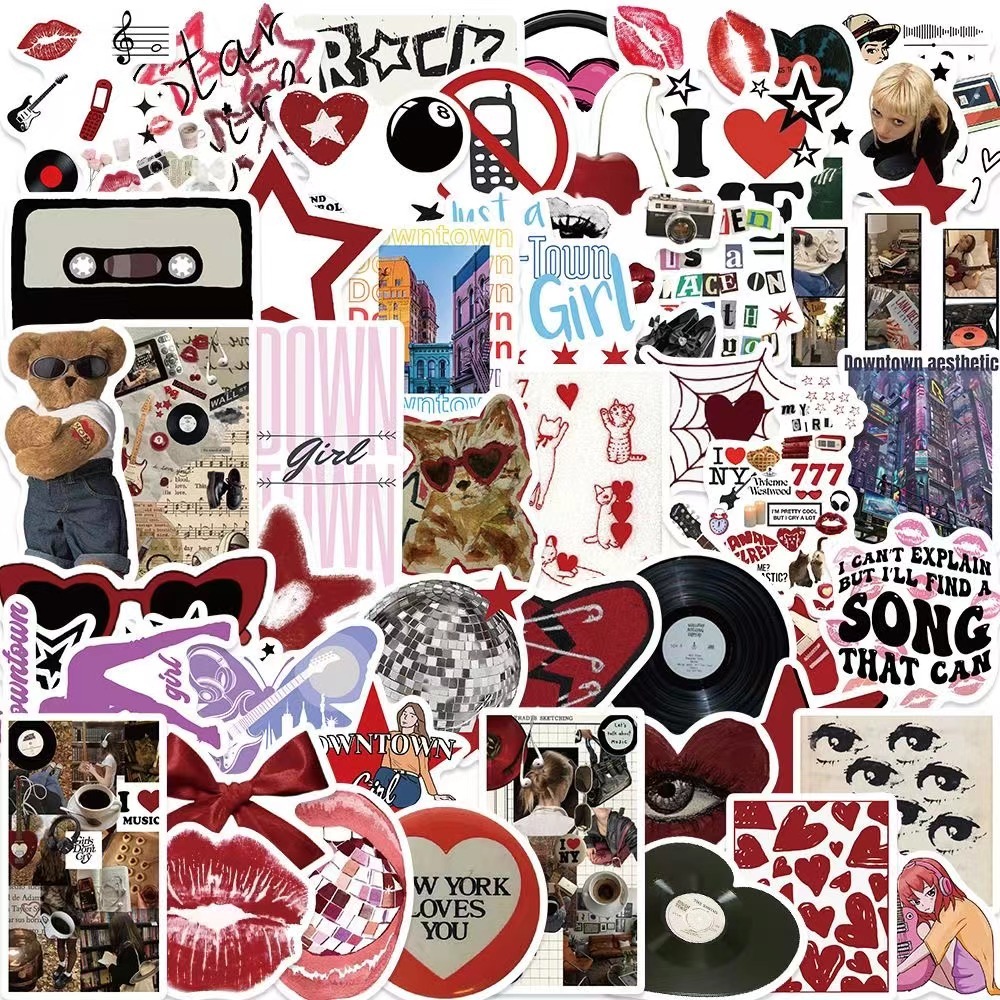 1 แพ็ก 50 ชิ้น cool การ์ตูน กราฟฟิตี้ สติ๊กเกอร์ ใช้ตกแต่งกระเป๋าเดินทาง เคสไอแพด แก้วน้ำ เคสโทรศัพท์ แล็ปท็อป กีตาร์

<p>“><center></p>
<h4></h4>
<p><p><font color=