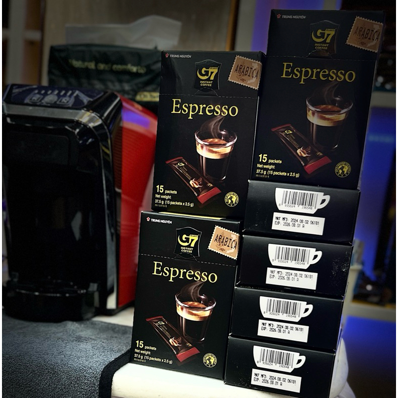 กาแฟดำ G7 Espresso 2.5g*15packets) EXP.26/08/01