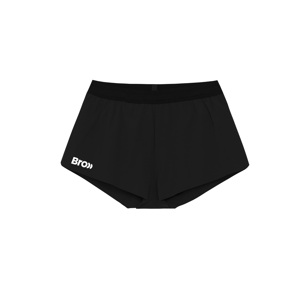 BROOO RUNNING SHORTS SS24 WOMEN BLACK