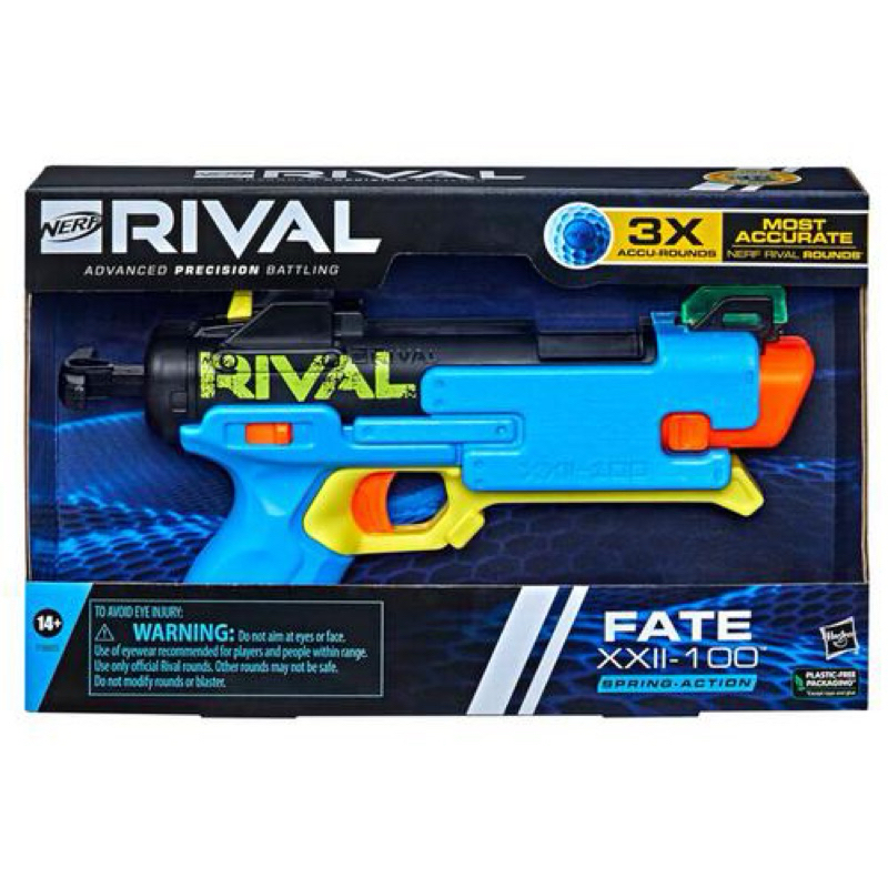 💥ของแท้ พร้อมส่ง💥NERF รุ่น RIVAL FATE XXll-100 ขนาดพอดีมือ กระสุนแบบบอล