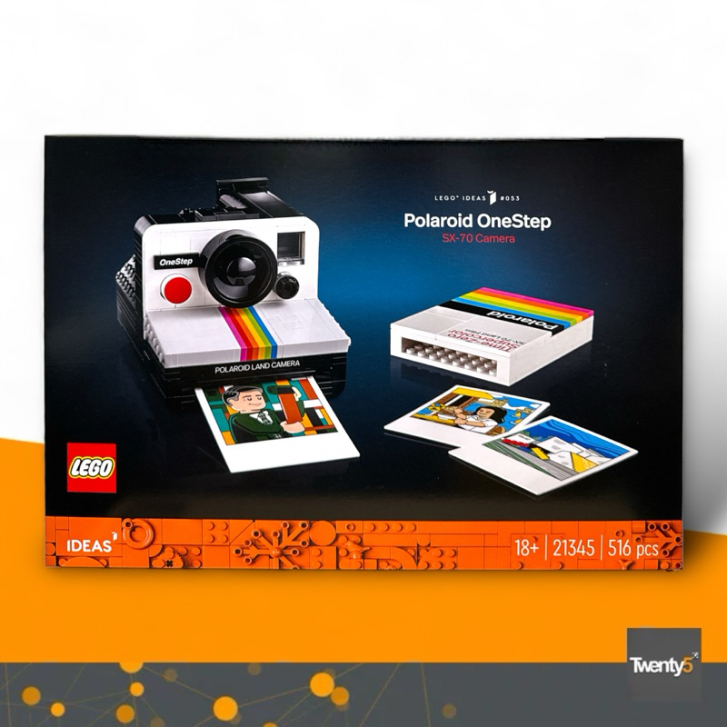 (สินค้าใหม่ พร้อมส่ง รับส่วนลด 10-20%) Lego 21345 Polaroid OneStep SX-70 Camera เลโก้ของใหม่ ของแท้ 100%