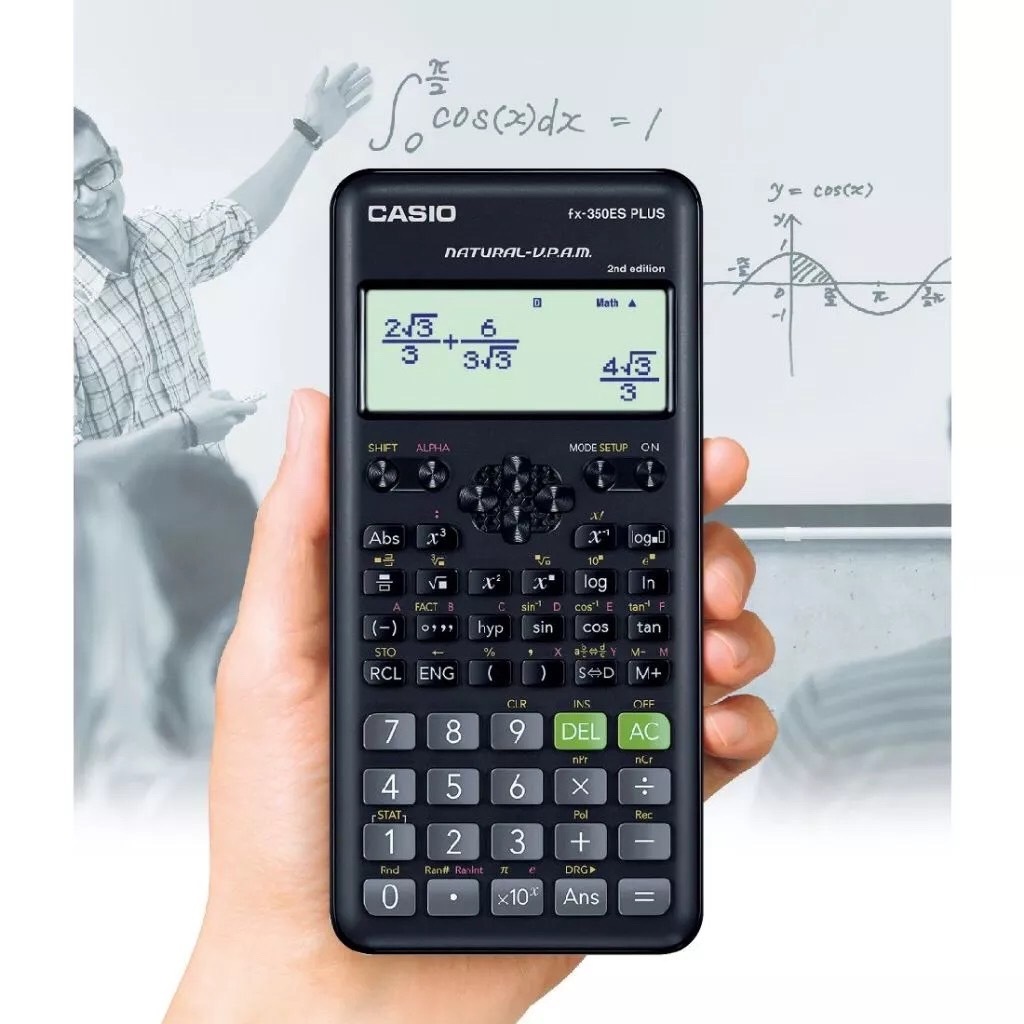 เครื่องคิดเลขวิทยาศาสตร์ Casio รุ่นFX-350ES FX-350EX FX-350MS  ของแท้ รับประกัน2ปี จาก CMG