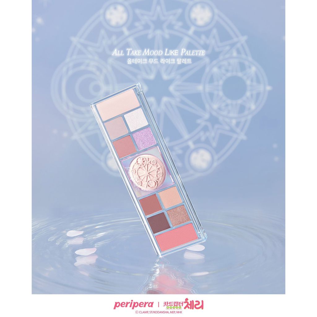 PERIPERA ALL TAKE MOOD LIKE PALETTE 005 CLEAR WINTER (CHERRY VER) พาเลตตา