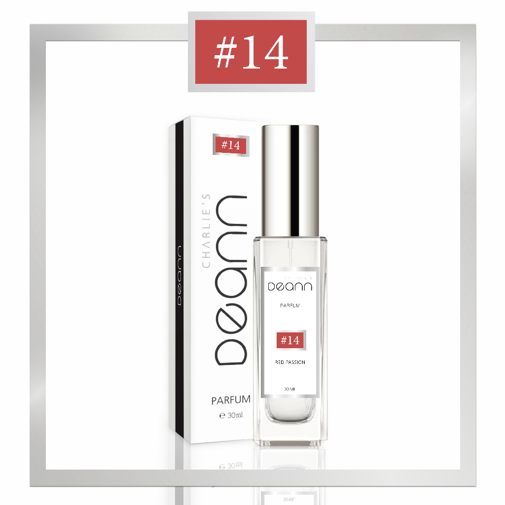 #14 ชาร์ลี DEANN - RED PASSION (หวานน่ากอดสิ ขวดแดง พี่แจ๊ค) Charlie Deann Perfumer 35ml.