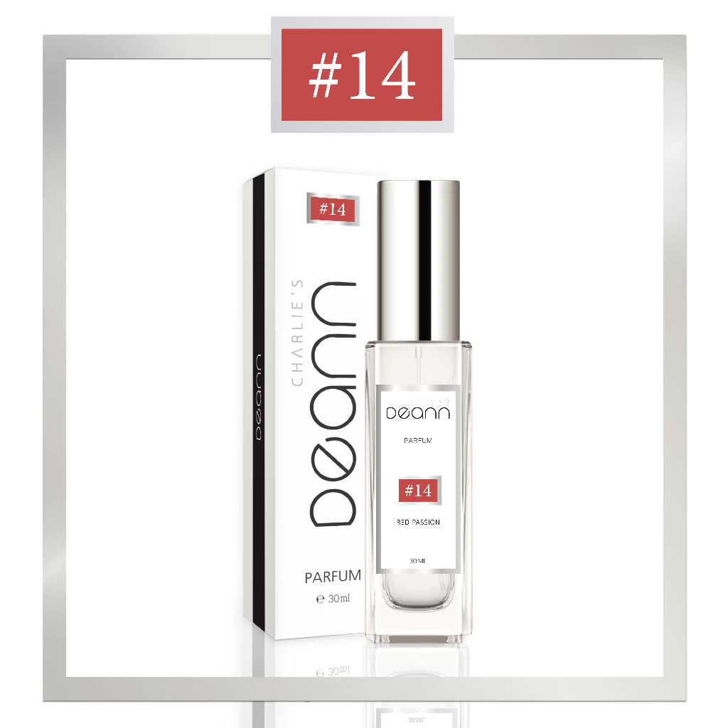 #14 ชาร์ลี DEANN - RED PASSION (หวานน่ากอดสิ ขวดแดง พี่แจ๊ค) Charlie Deann Perfumer 35ml.