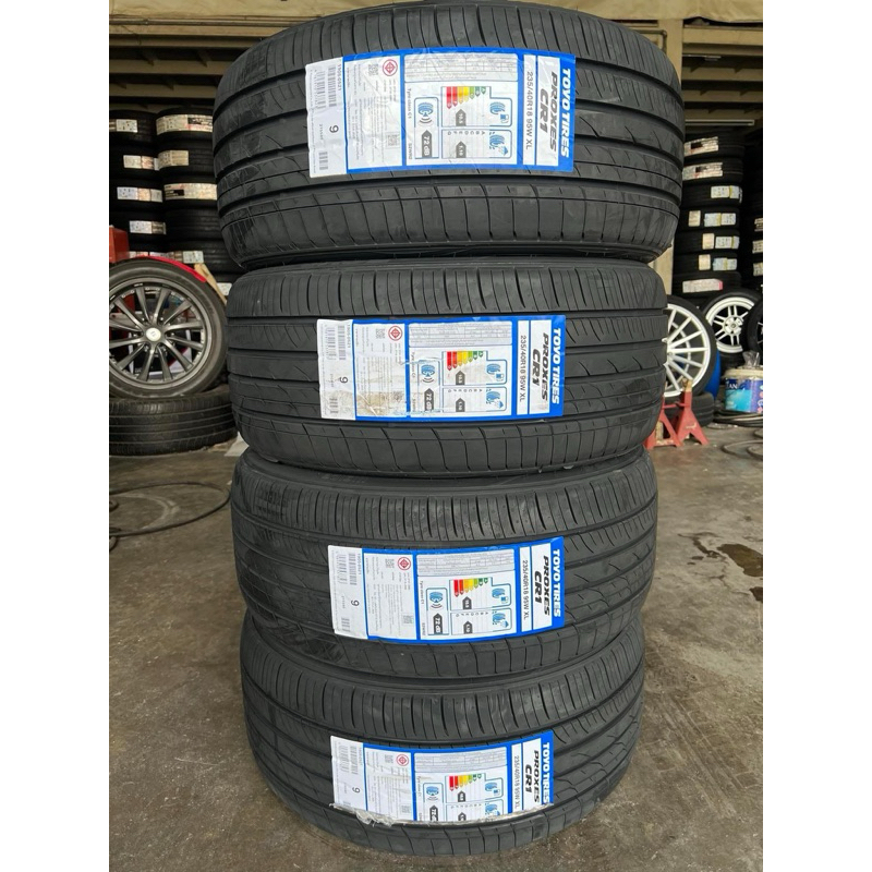 🚓🚗Toyo cr1​ 235/40/18 ยางใหม่ ปี2​5