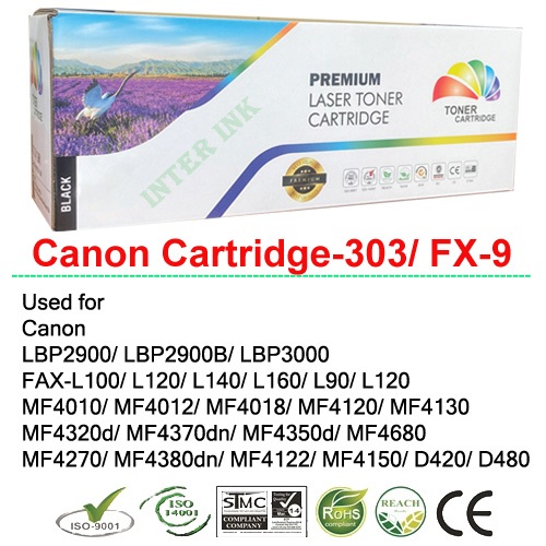 หมึกพิมพ์ Canon MF4370dn / MF4350d / MF4680 / MF4270 / MF4380dn / MF4122/ MF4150 (Canon FX-9) สีดำ Color Box