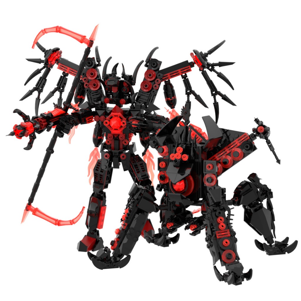 พรีออเดอร์รุ่นล่าสุด Ultimate Audio King skibidi toilet โมเดล MOC titan speakermanTitan camera man ทีวีแมน ของ ตัวต่อ