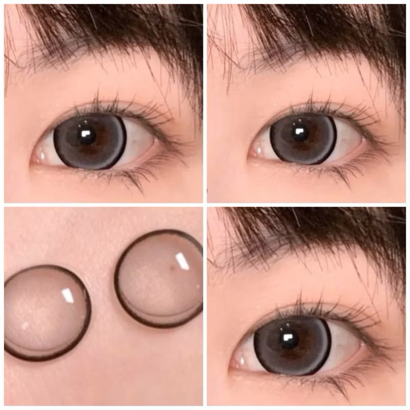 ค่าสายตาสั้น -7.00 brown gray black สีเทา สีดำ สีน้ำตาล รูปที่ 6