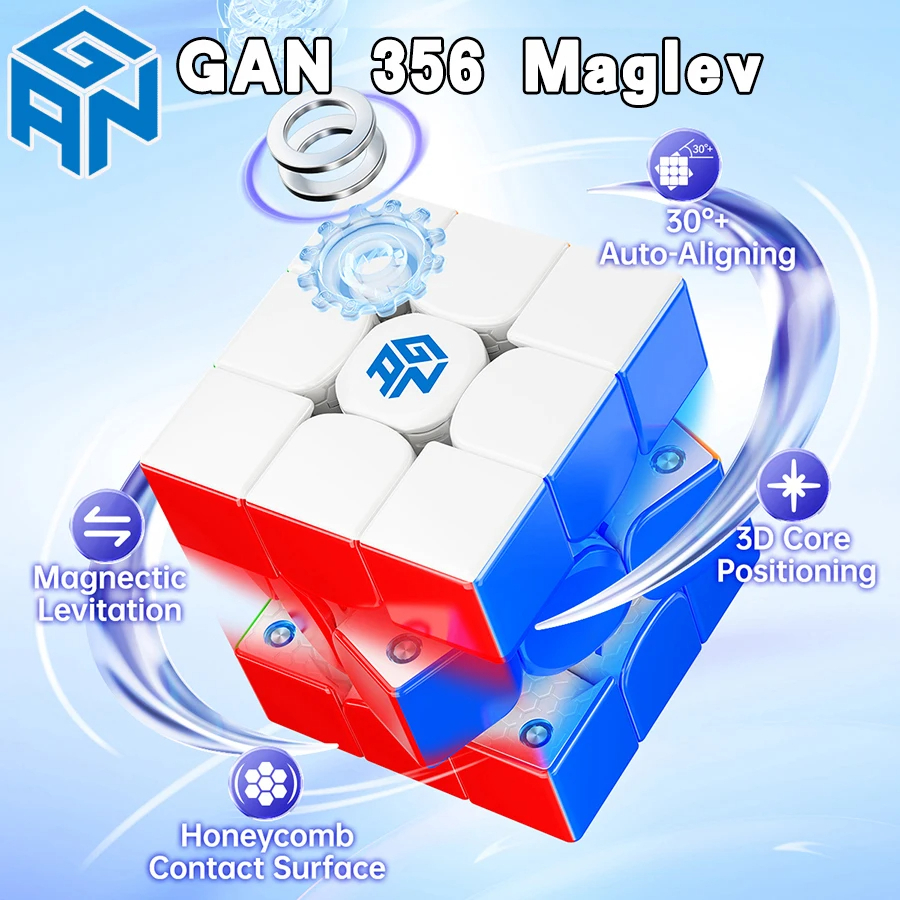 🔥แท้🔥 GAN356 Maglev UV / Frosted รูบิค รูบิก Cube GAN Rubik