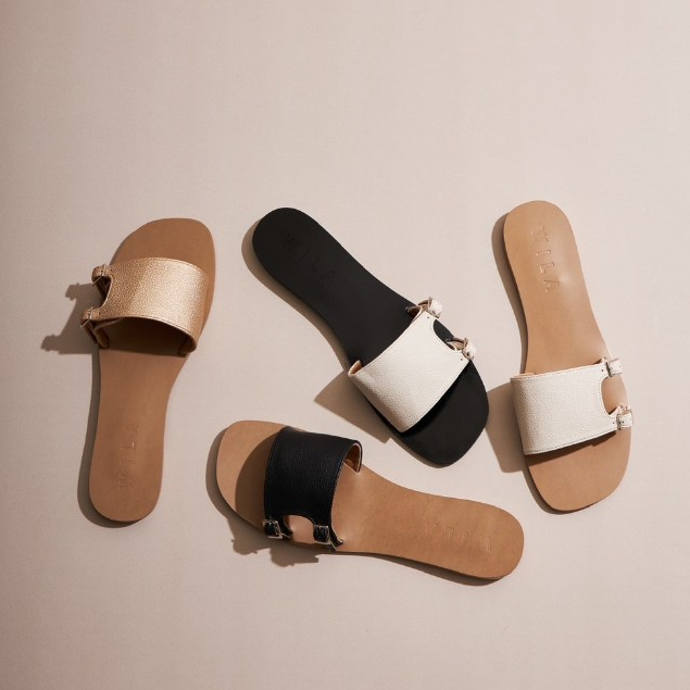 [ ลด30%สูงสุด600.-]25twentyfives - FB รองเท้าแตะพื้นเปลือย หนังสวย wila shoes