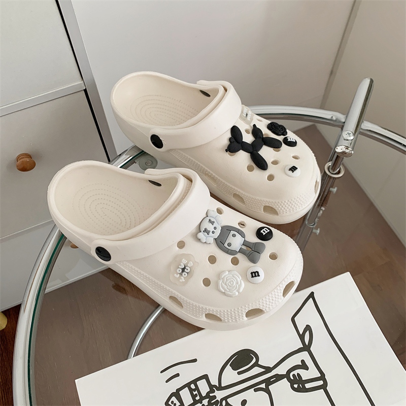 Luckkyshoes สวยมงลง รองเท้าแตะหัวโตแฟชั่น รุ่นสวยสุดฮิต สวมใส่สบาย น้ำหนักเบา สบายเท้า พื้นนิ่มทรงสวย งานดีน่ารัก ห้ามพล