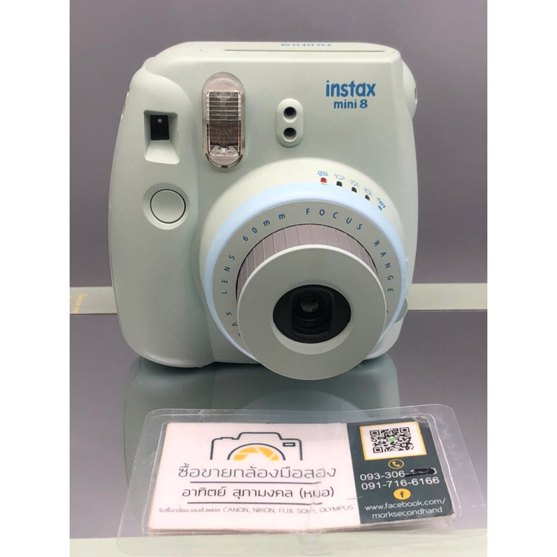 Fujifilm instax mini8 สีฟ้า  มือสองสภาพสวย