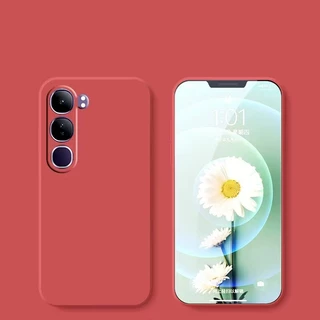 Vivo Y21D/Vivo Y300 5G/Vivo Y19S/Vivo Y200 5G(ส่งในไทย)เคสTPUนิ่มสีพาสเทลแบบคลุมกล้องVivo Y200 5G/Vivo V40 Liteตรงรุ่น