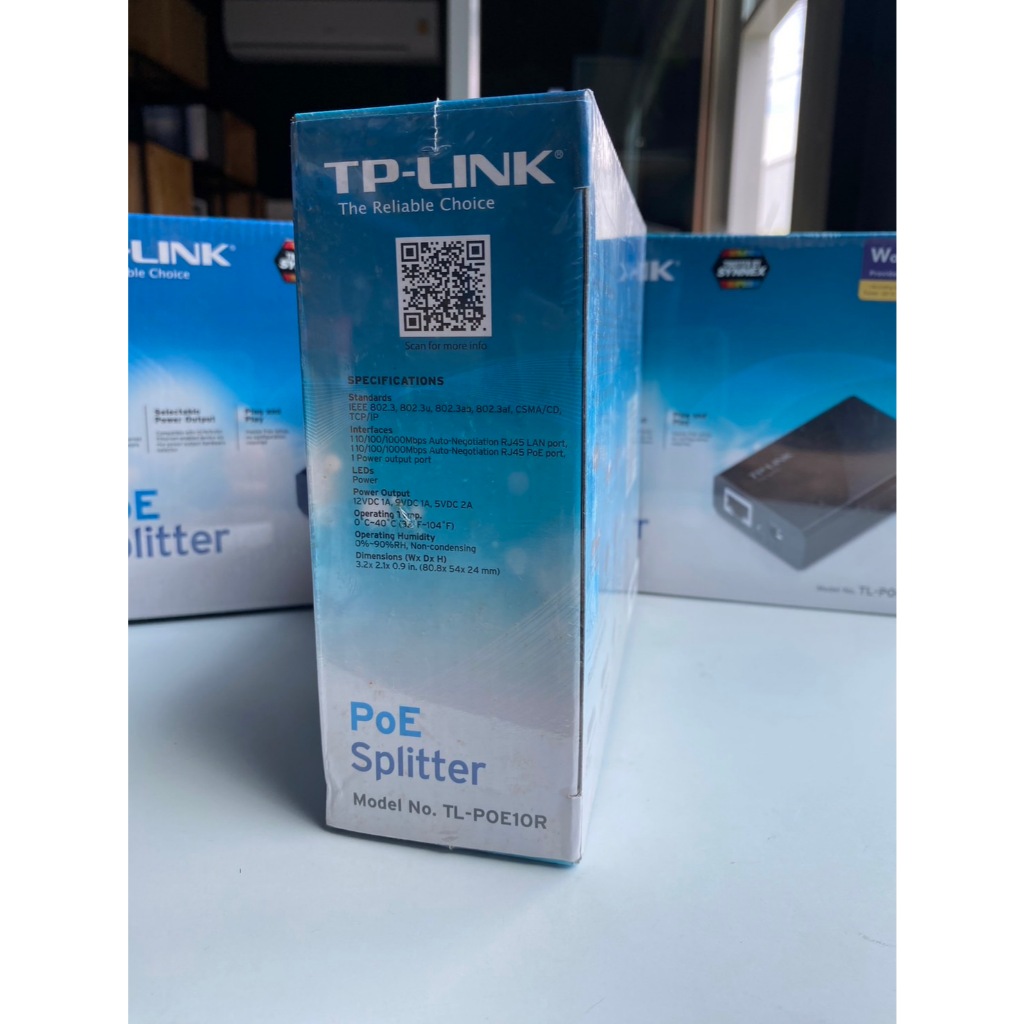 TP-Link TL-POE10R PoE Splitter Adapter รับประกันศูนย์
