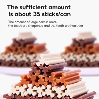 ขนมสัตว์เลี้ยง 265g ของว่างสุนัข ของกินเล่นสุนัข การงอกของฟัน การฝึกกัดเพื่อฟันสุนัข ขนมขัดฟันสุนัข ขนมสุนัข