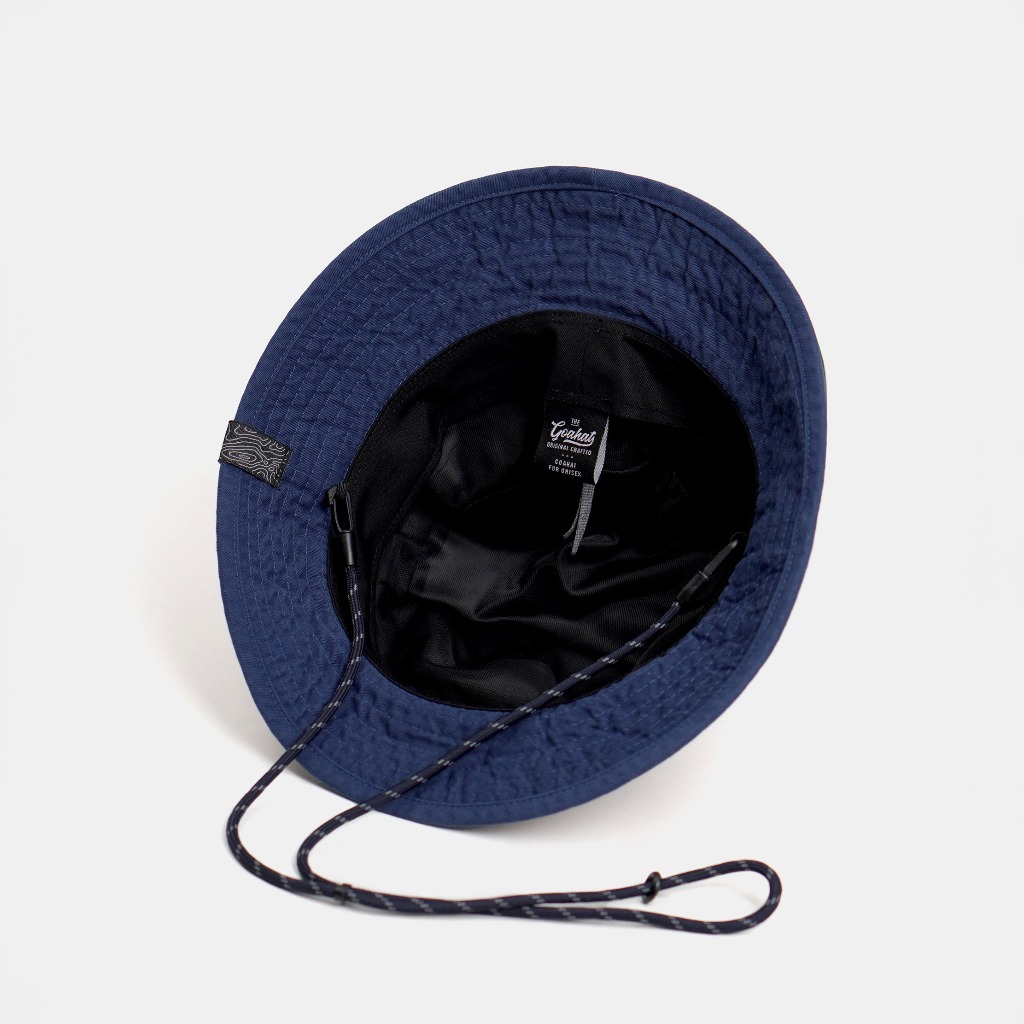 G135 Off-White หมวกบักเก็ต Cotton Washed สไตล์วินเทจ นุ่ม เบา ใส่สบาย ระบายอากาศได้ดี - รูปที่ 6