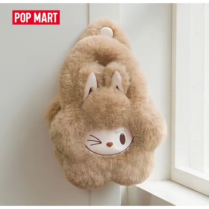 [ส่วนลด30%เหลือ 763.-พร้อมส่งถูกกว่าช็อป] กระเป๋า THE MONSTERS Classic Series-Plush Flower Bag กระเป๋าลาบูบู้ lububu bag