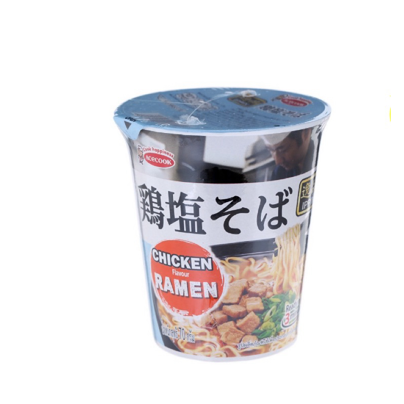 Ippin Ramen Chicken/ Tonkatsu/ Spicy Miso Flavor 73 g. อิปปินราเมนกึ่งสำเร็จรูปรสไก่ ทงคัตสึ สไปซี่มิโสะ
