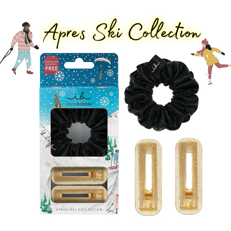 พร้อมส่ง 🎉 INVISIBOBBLE คอลเลคชั่น Apres Ski รุ่น Date Night (1 เซ็ต บรรจุ 3 ชิ้น)