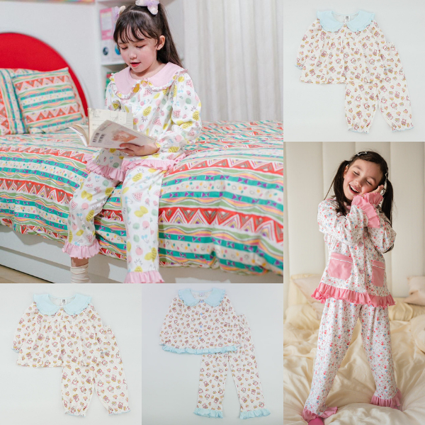 BNO-P7/P8 ชุดนอนเด็กแบรนด์แท้ ผ้านุ่มใส่สบาย คอตตอน100%