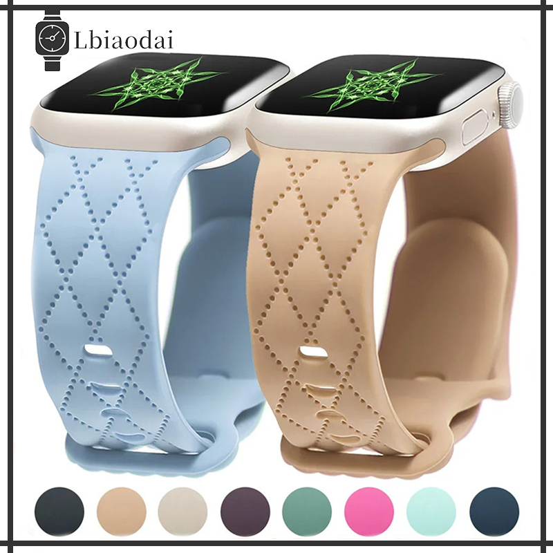 สายซิลิโคนกีฬา for smartwatch Series 10 9 8 7 49mm 46mm 6 5 4 3 2 1 Ultra 2 45mm 41mm 44mm 40mm 38mm 42mm
