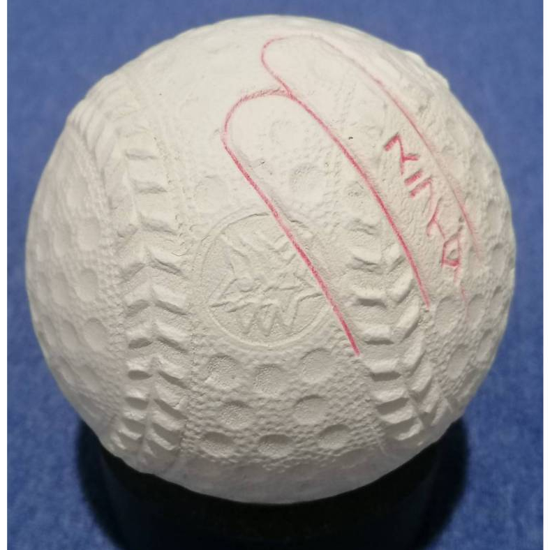 ลูกเบสบอล Training Baseball (C) Full Rubber Japanese Standard Game Soft Baseball/Soft Ball Japanese