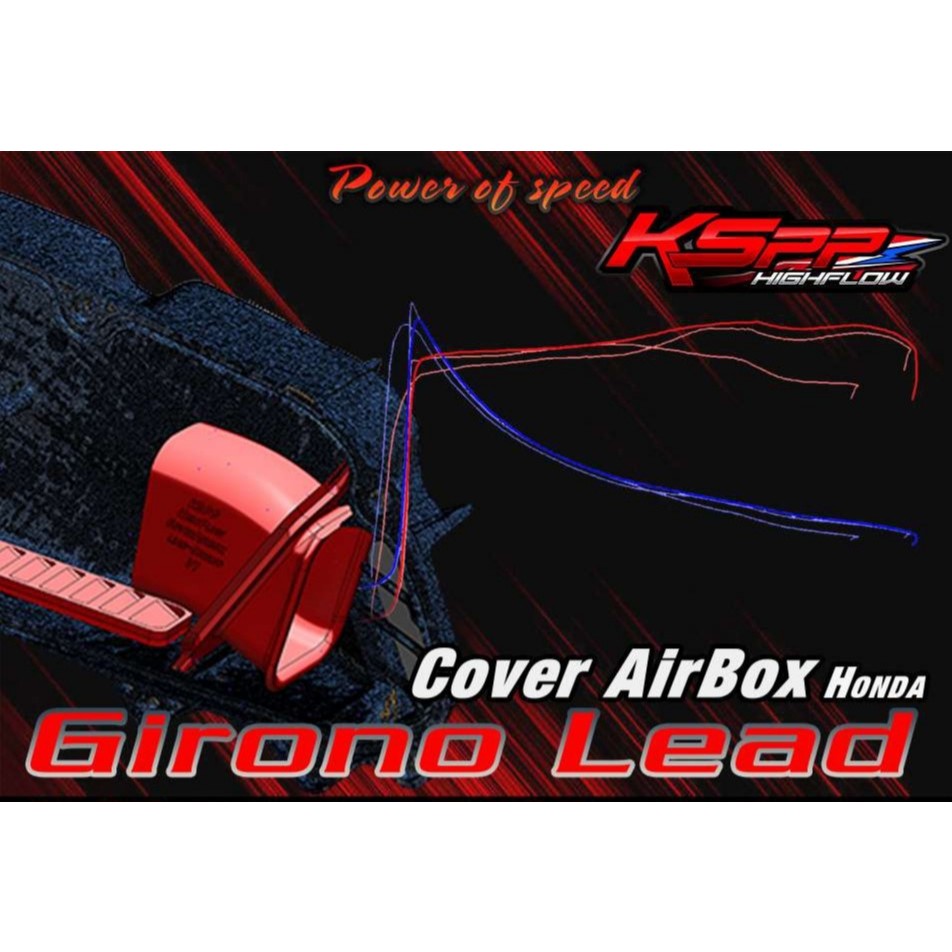 จมูกกรอง แผ่นครีบดักอากาศ Coverairbox Under coverairbox ตรงรุ่น Giorno Lead125 [KSPP]