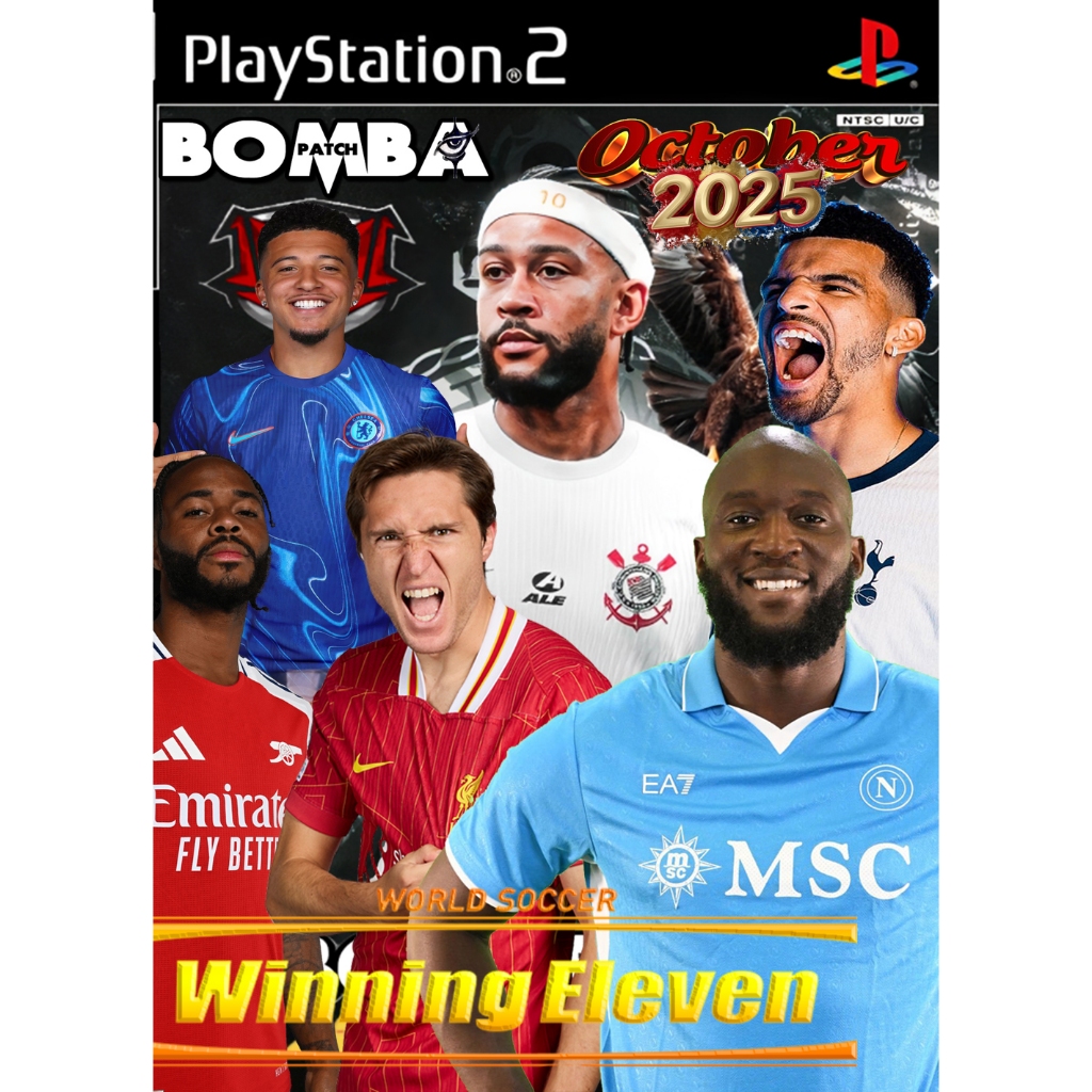 PlayStation2 - Winning Eleven : MymaxxFF Bomba Patch 2025 [ มีเรดาห์ ] - ( อัปเดต เดือน ตุลาคม 2567)