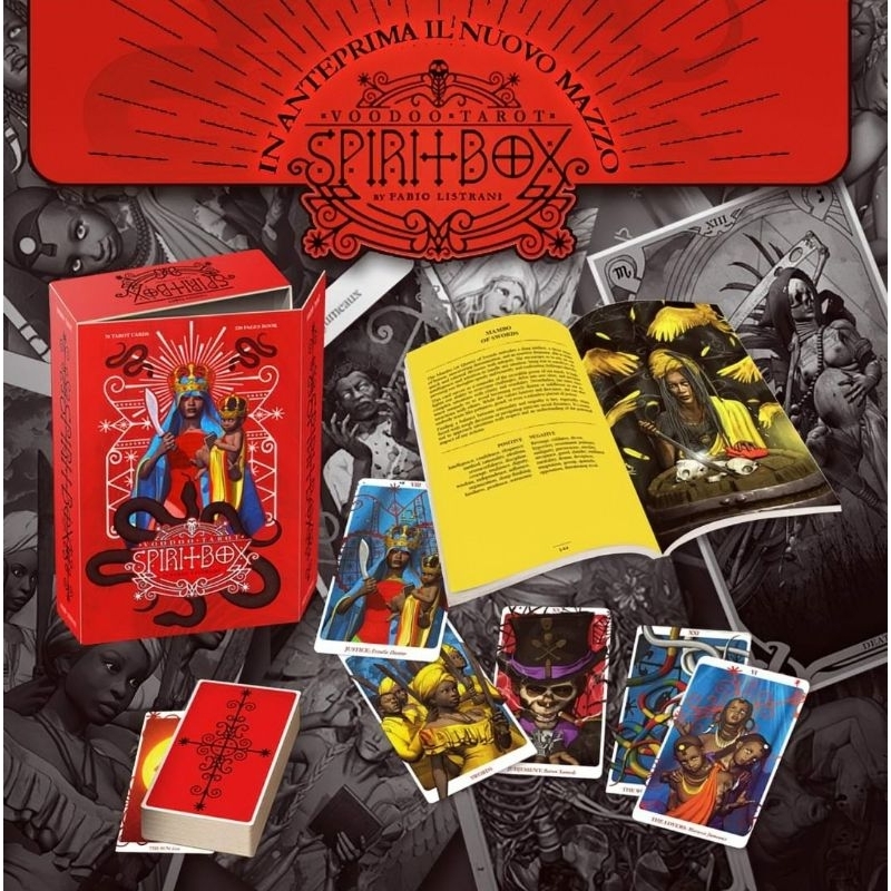 Voodoo Tarot Spirit Box ไพ่ยิปซีแท้ลดราคา ไพ่ทาโร่ต์ ไพ่ออราเคิล Tarot Oracle Cards