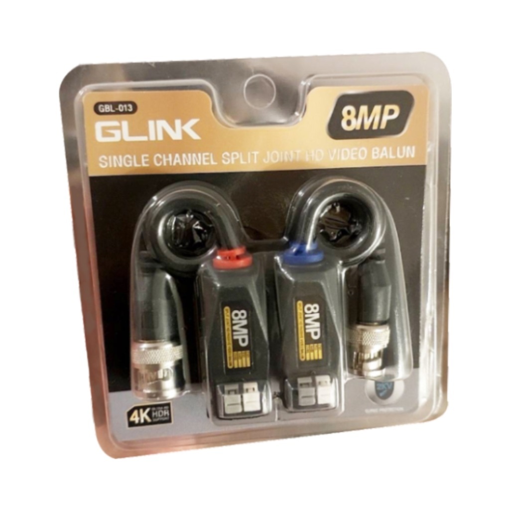 Glink UTP Video Balun 8MP บารัน บาลัน รุ่น GBL-013