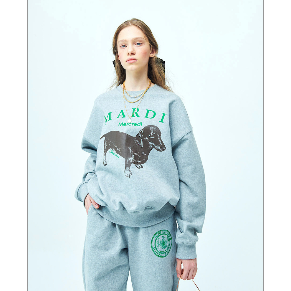 MARDI MERCREDI SWEATSHIRT DDANJI_GREY