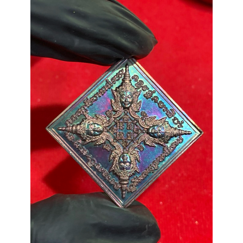 เหรียญพระพรหม(วัดสร้าง) หลวงปู่ศิลา สิริจันโท วัดโพธิ์ศรีสะอาด จ.กาฬสินธุ์ วัตถุมงคล พระเครื่อง พระแท้ - รูปที่ 3