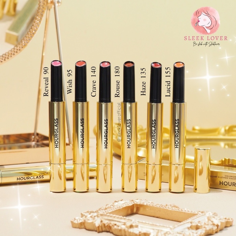 [เหลือ 1,053.- "เก็บโค้ดทักแชท"] 🔻พร้อมส่ง&แท้🔻 HOURGLASS PHANTOM VOLUMIZING GLOSSY BALM