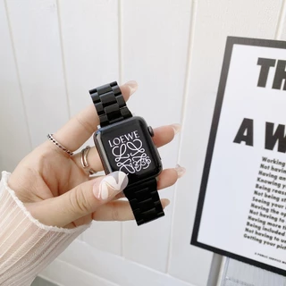 สายนาฬิกาเรซินสีลูกกวาดสำหรับ iWatch S11/10/9/8/7/6/SE/5/4/3/2/1/ สายรัด PC Ultra 49mm46mm42mm41mm45mm40mm38mm44mm
