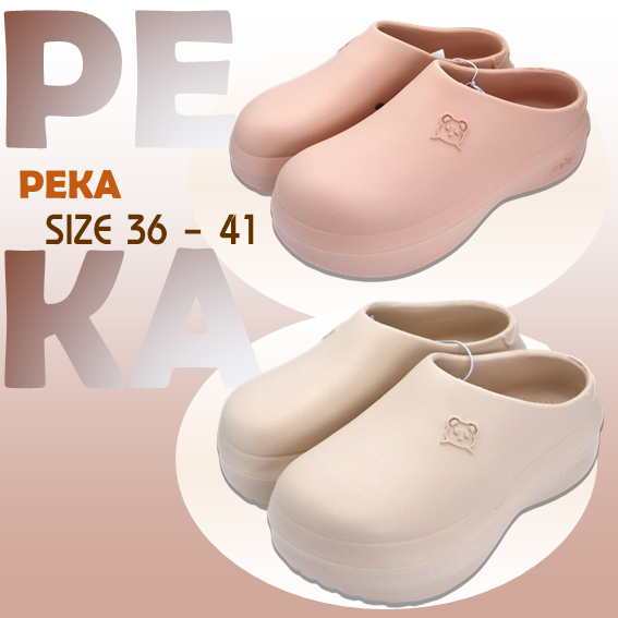 💙รองเท้าหัวโต Peka💙 Size 36 - 41  🌸🌺 สำหรับผู้ใหญ่ 🌺