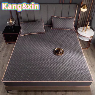 ผ้าปูที่นอนเสริมใยนุ่ม (เนื้อผ้า3ชั้น) รัดมุม360องศา พร้อมส่ง